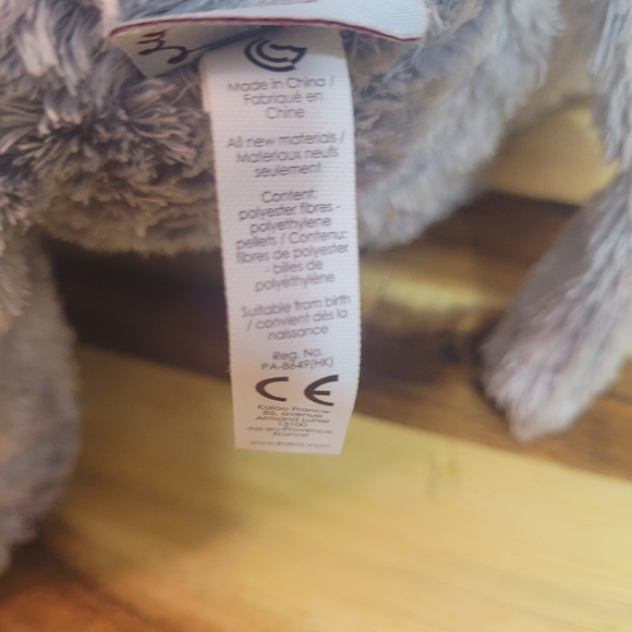 Kaloo France Les Amis Regliss Donkey Plush Toy Stuffed Animal 17.7 in Soft Lovey - Picture 8 of 10